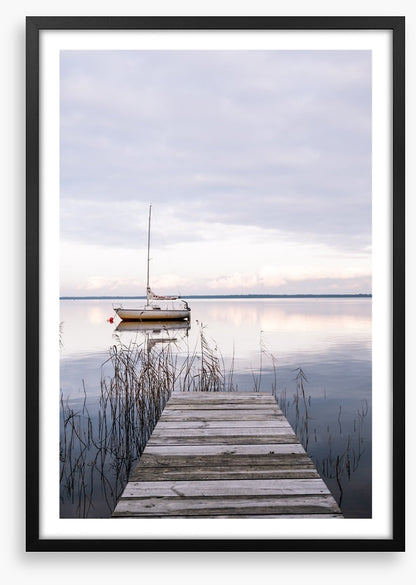Moored by the dock