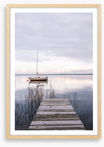 Moored by the dock