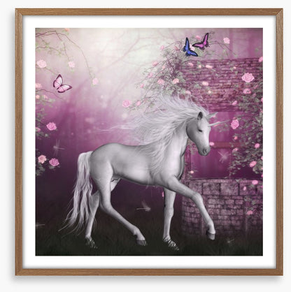Unicorn by the well