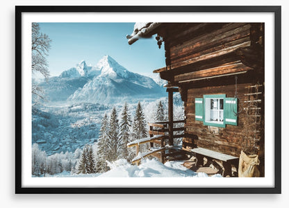 The alpine cabin