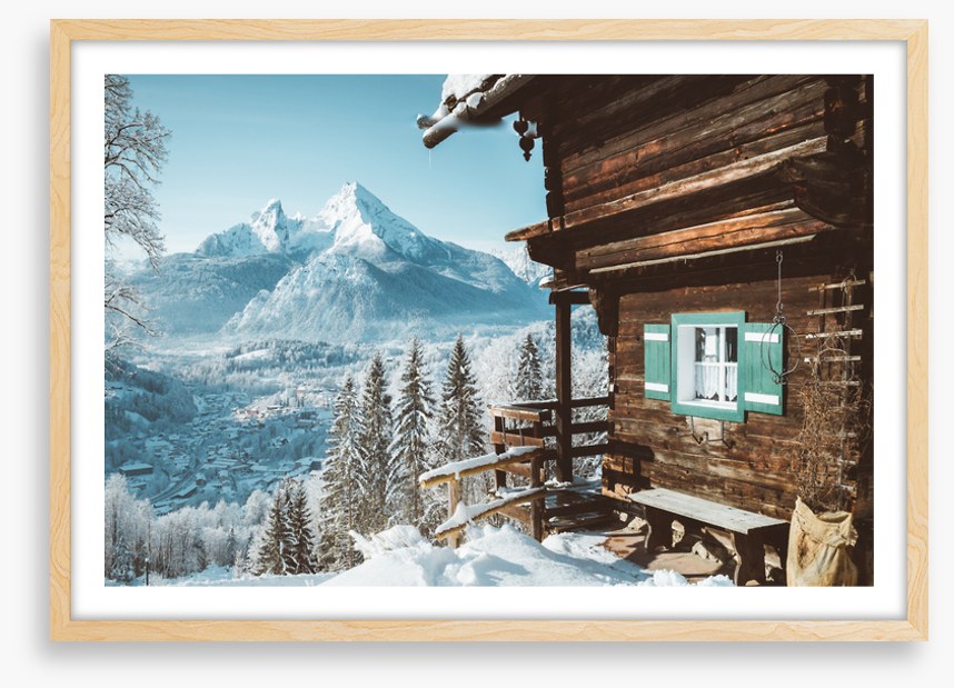 The alpine cabin