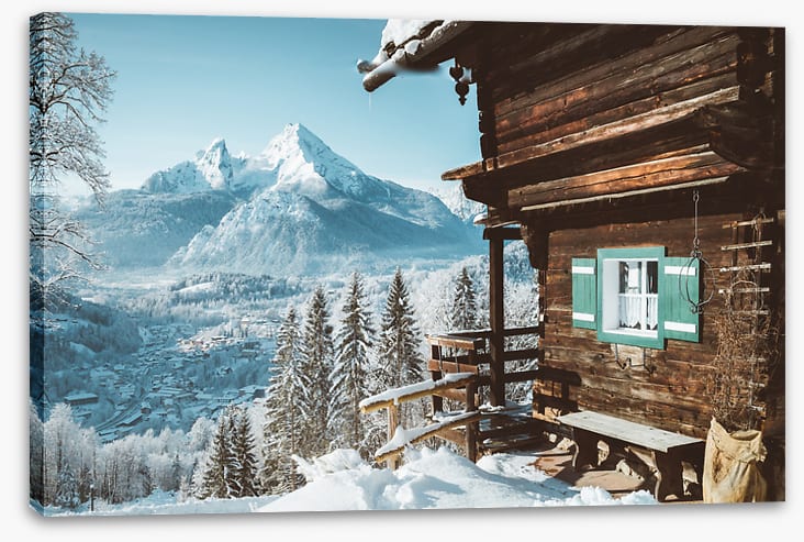The alpine cabin