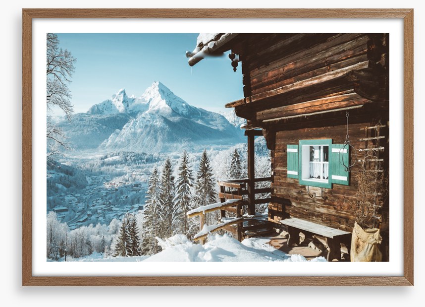 The alpine cabin