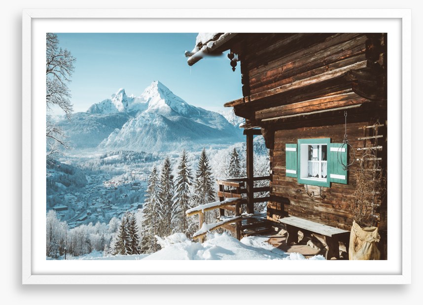 The alpine cabin