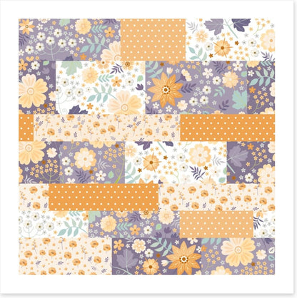 Summer dusk patchwork