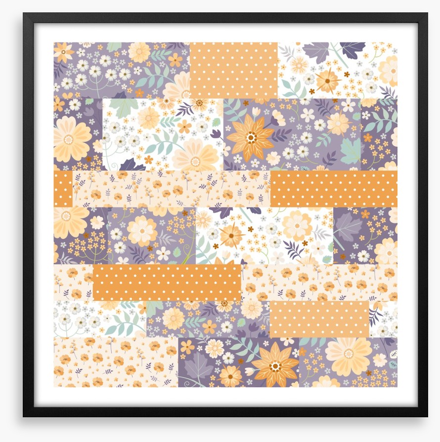 Summer dusk patchwork