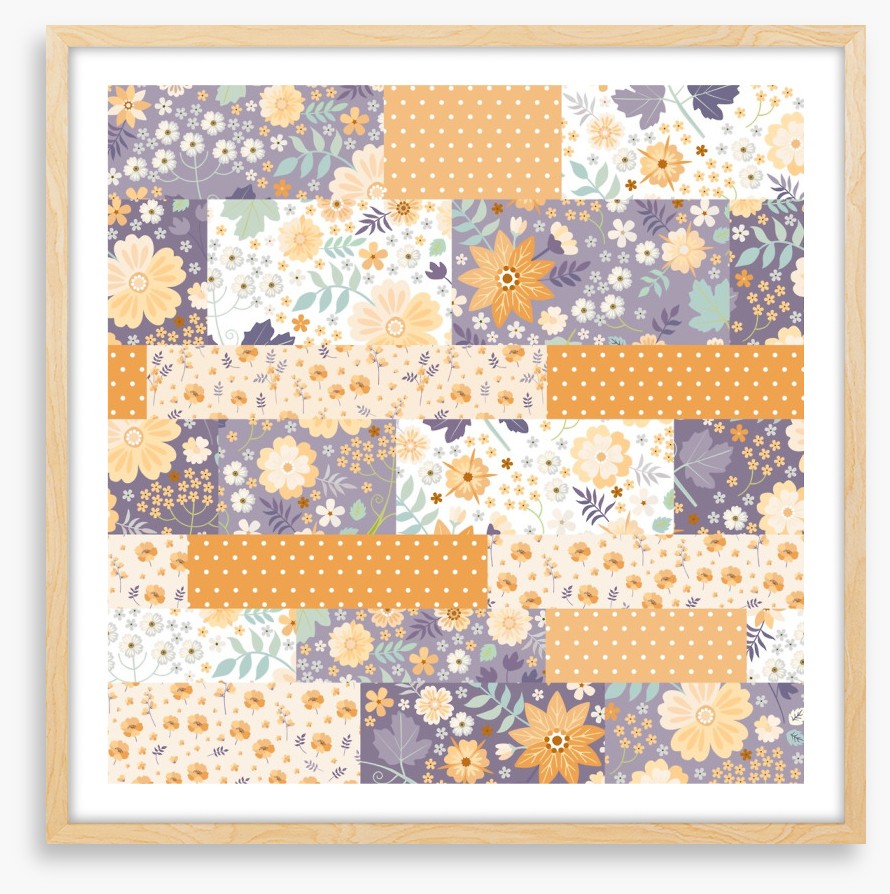 Summer dusk patchwork