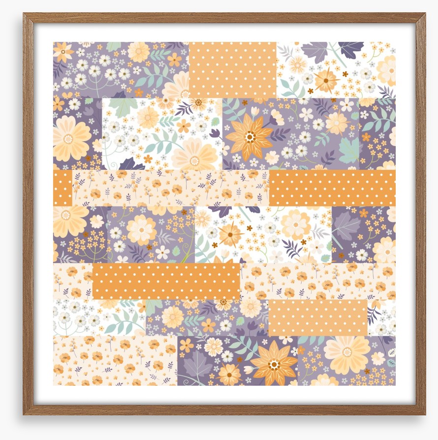 Summer dusk patchwork