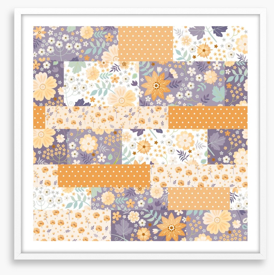 Summer dusk patchwork