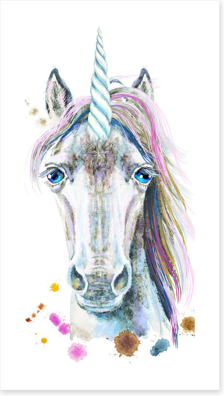 Bluey the unicorn