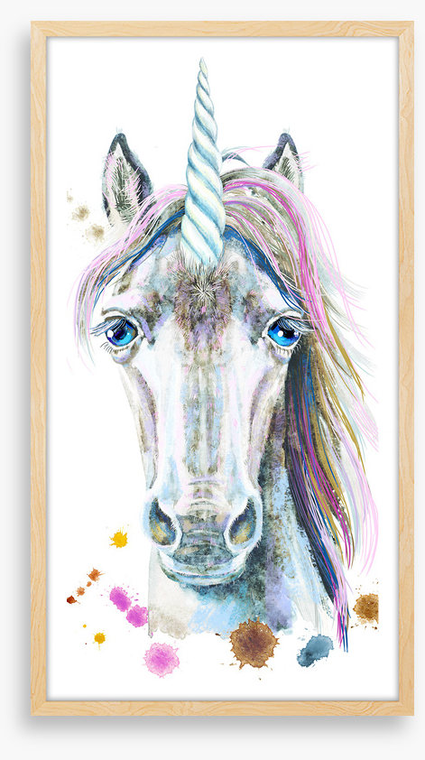 Bluey the unicorn