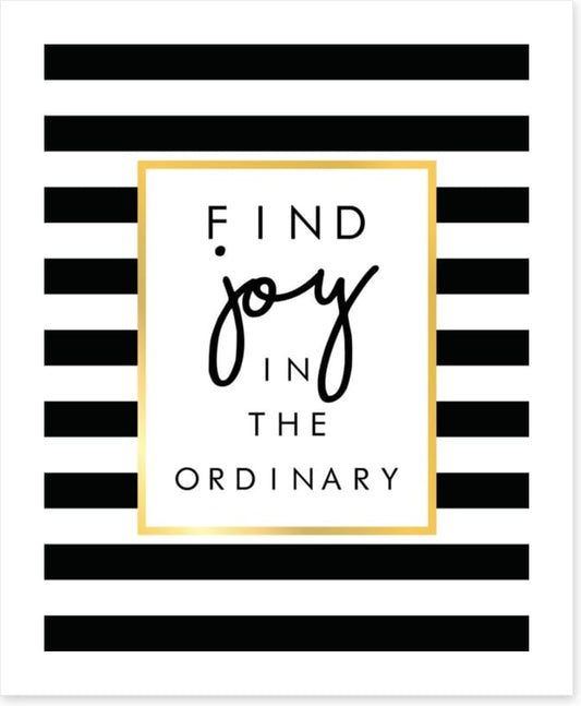 Find joy