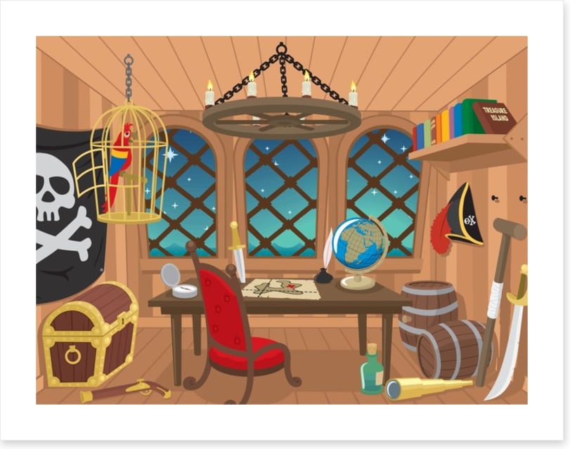 The captain’s cabin