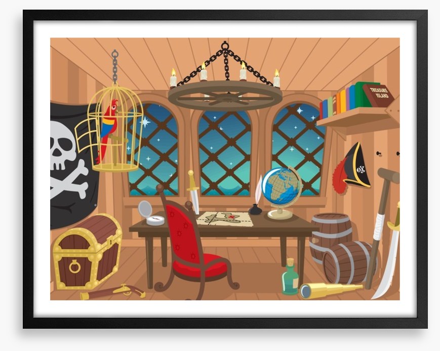 The captain’s cabin