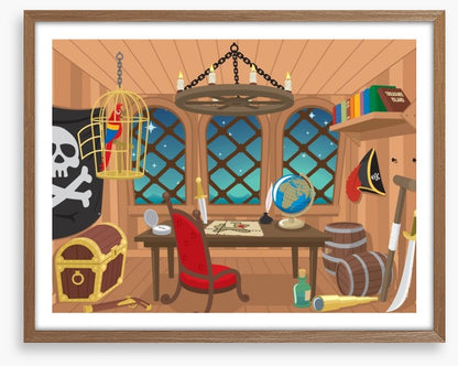The captain’s cabin