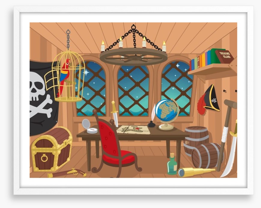 The captain’s cabin