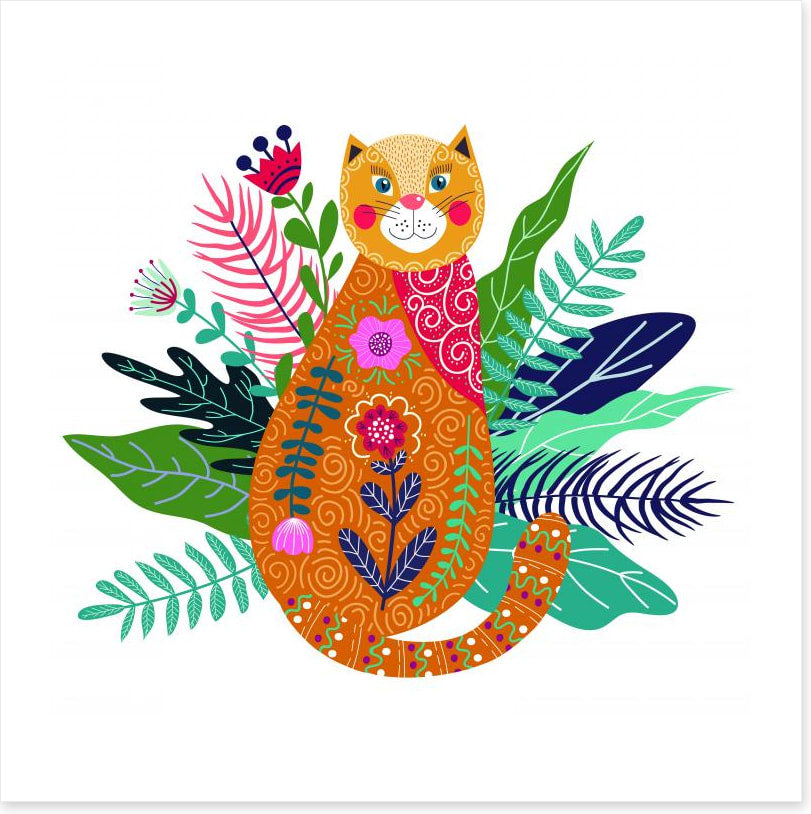 The garden tabby
