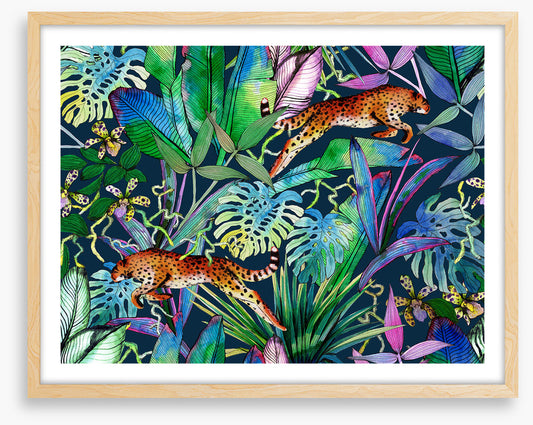 The jungle leopards