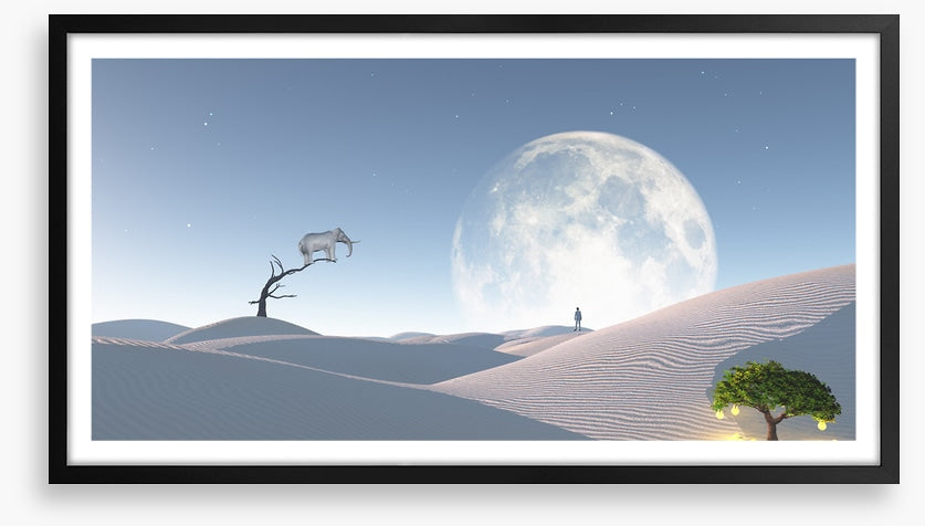 Dunes to the moon