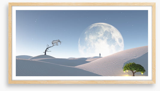 Dunes to the moon