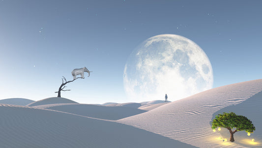 Dunes to the moon