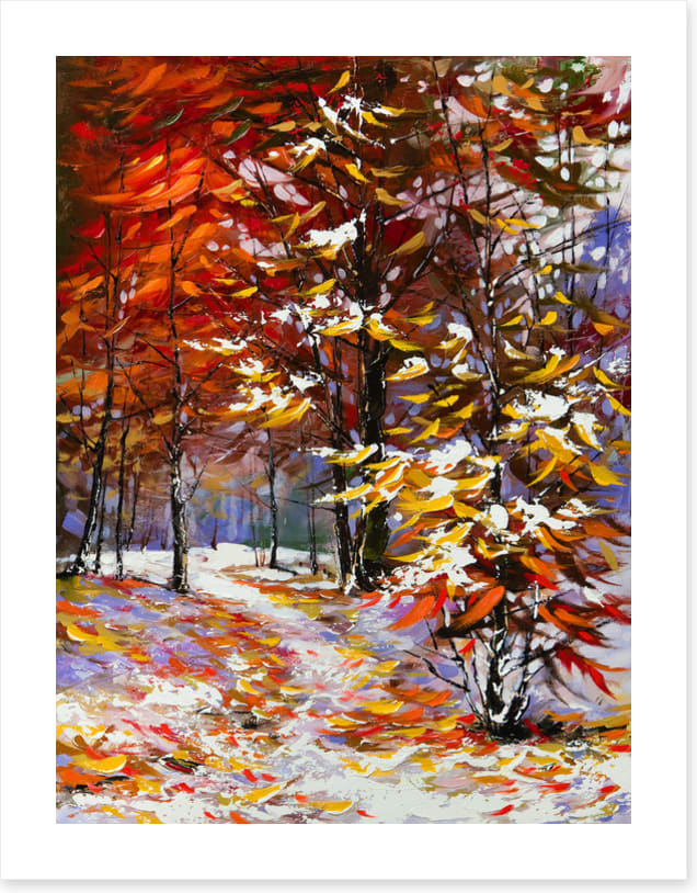 Autumn comes early