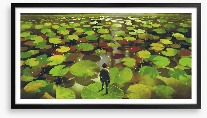 Lily pad labyrinth