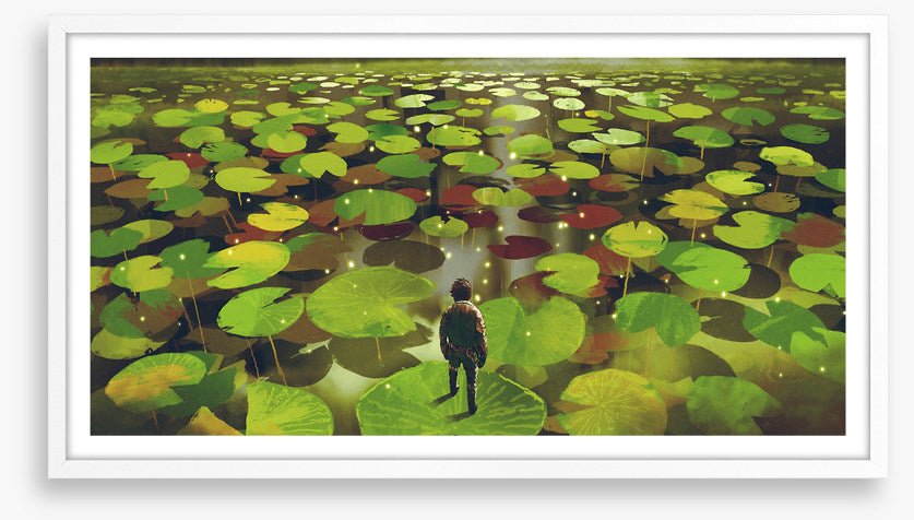 Lily pad labyrinth