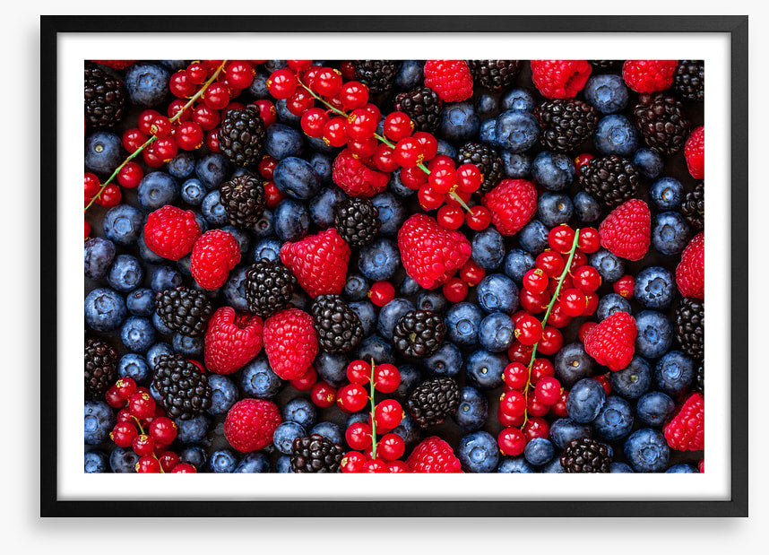 Merry with berries