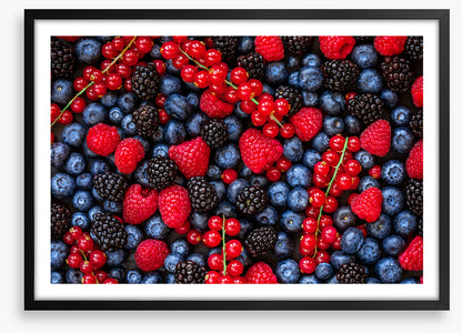 Merry with berries