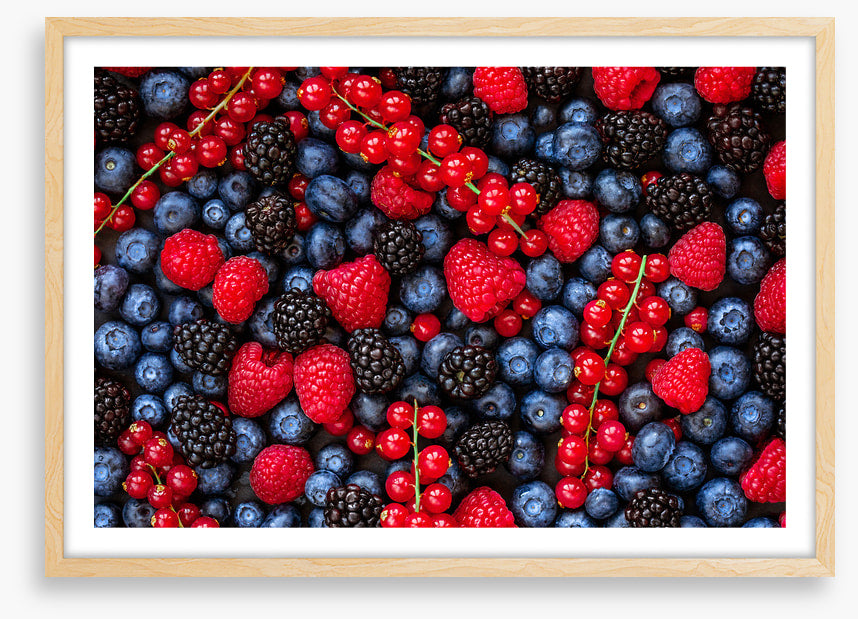 Merry with berries