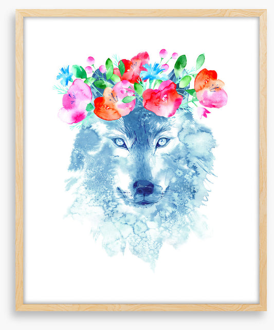 Floral wolf