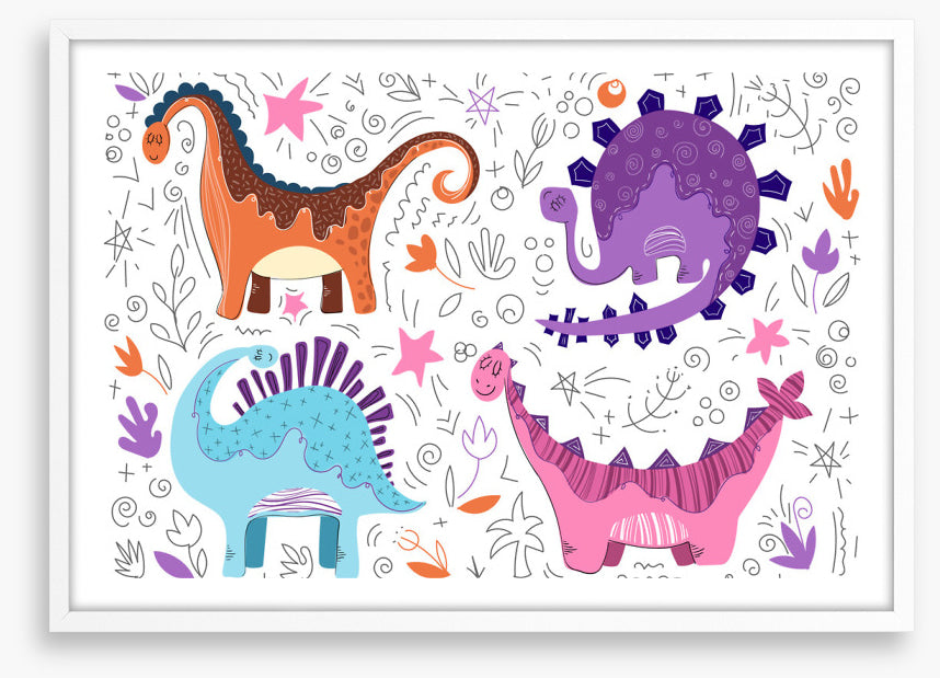 Dino doodles