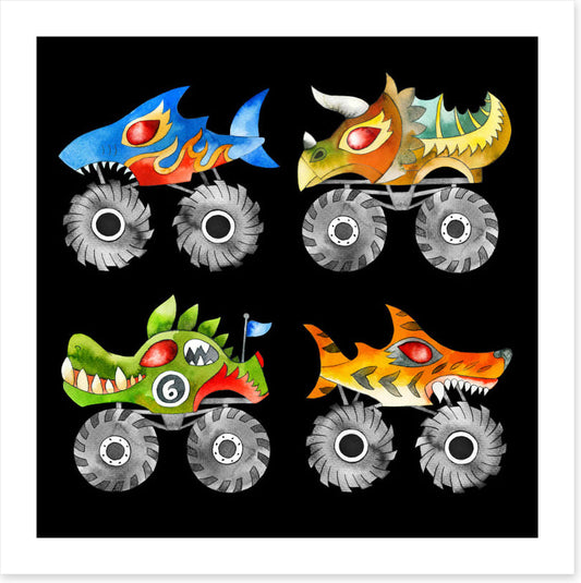 Monster cars
