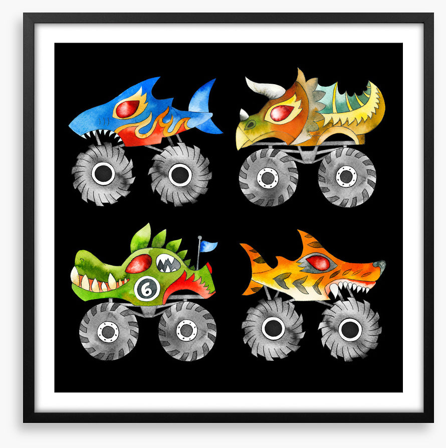 Monster cars