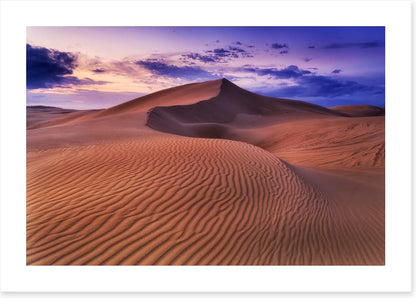 Dunes at dusk