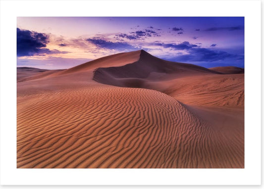 Dunes at dusk