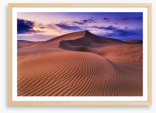 Dunes at dusk