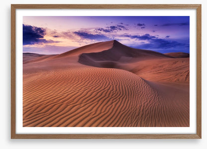 Dunes at dusk