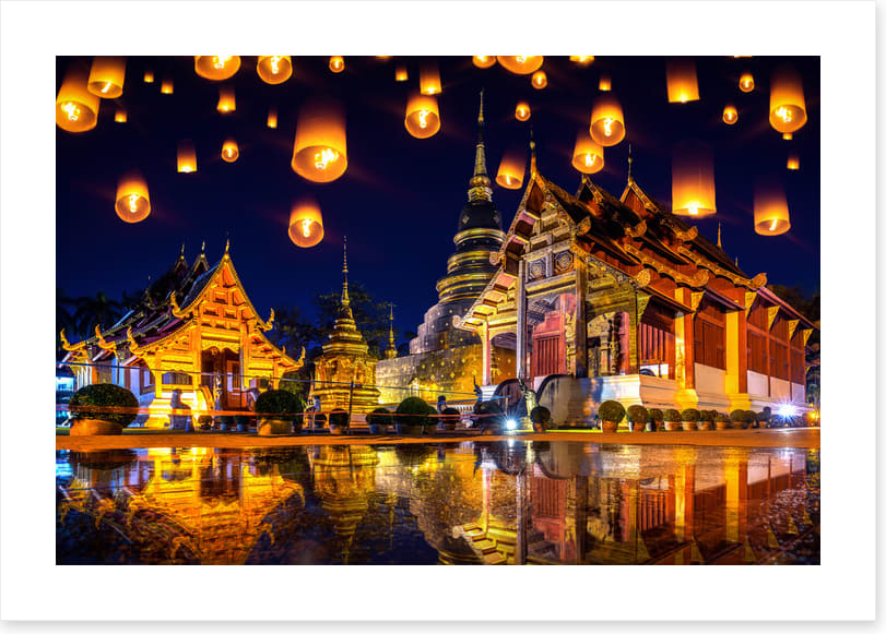 Yi Peng lanterns