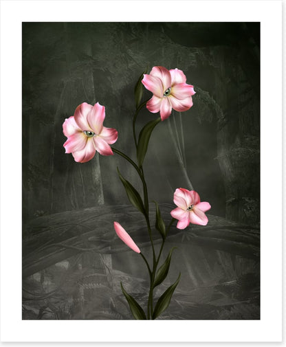 Peeping petals