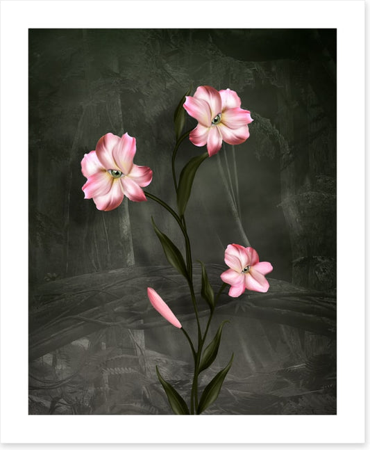 Peeping petals