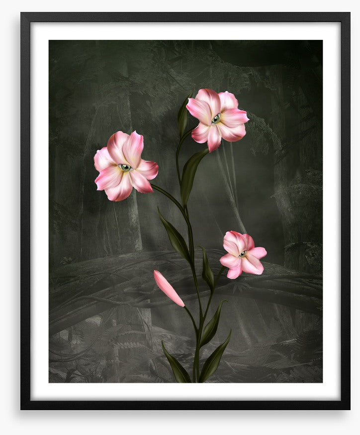Peeping petals
