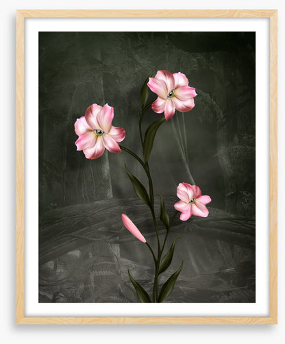 Peeping petals