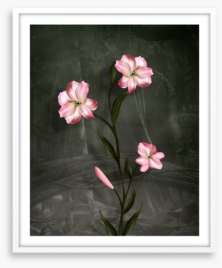 Peeping petals