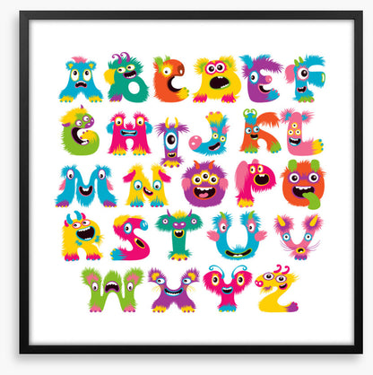 Monster letters