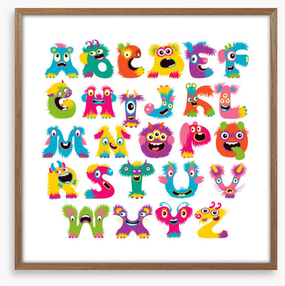 Monster letters