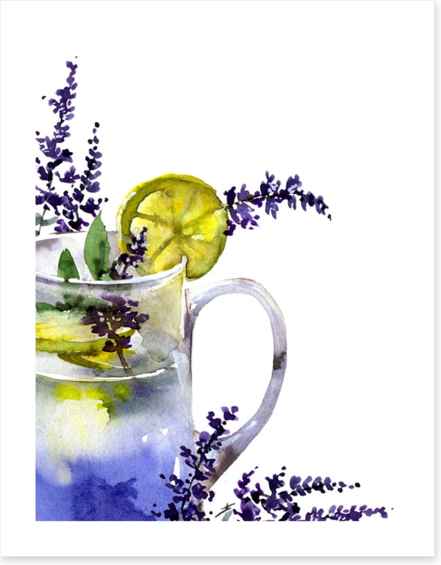 Lavender spritz