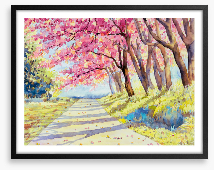 Path through spring