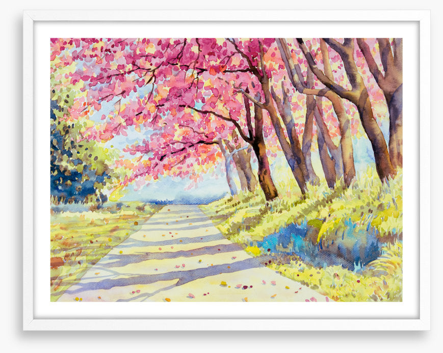 Path through spring